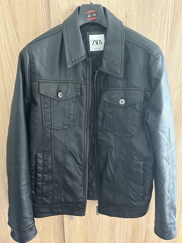 Men leather denim look - men’s,