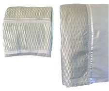 DE CAMA Pale Sea Green Bed Or Table Runner And 2 Pillow Cases #2.