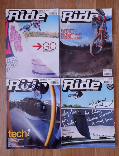 Vintage ride bmx magazine - ride,