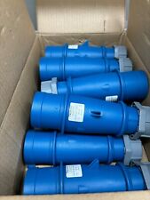 Box of 10  3 Pin Blue Commando