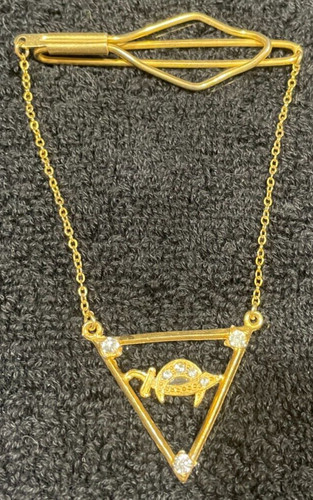 Mason shriner tie - mason, chain