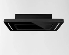 luxair extractor hood stainless and glass READ description