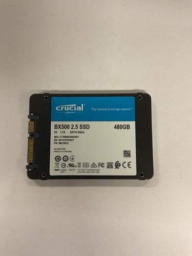 Crucial bx500 480gb ssd - ssd, solid