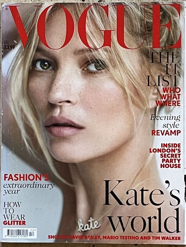 Vogue 2014 december kate - vogue, uk