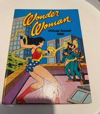 Wonder Woman 1990 Annual Comic Book Hardback Vintage Rare