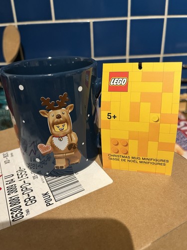 Lego minifigure christmas - minifigure, mug