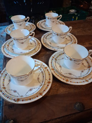 Vintage bone china art nouveau - vintage,