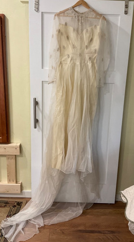 Vintage 1947 wedding dress - vintage,