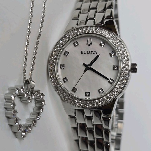 Bulova quartz ladies watch - bulova,