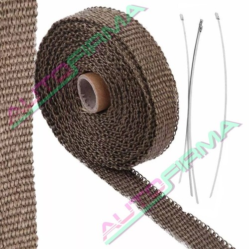 Exhaust manifold heat wrap - 5m,