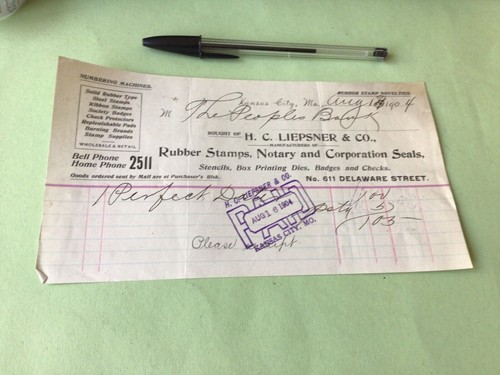 Rubber stamps notary and - rubber,