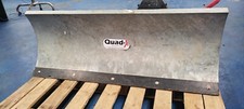 Quad x quad bike off roader  Atv Snow Plough galvanized