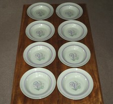 8 x Spode MoonDrop Flemish