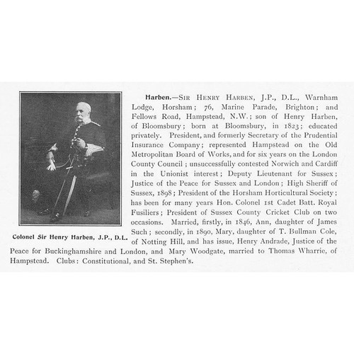 Sir henry harben warnham - henry, jp