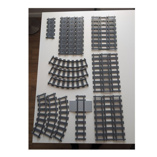 Lego grey train - lego,
