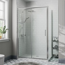1200 x 800mm Sliding Shower