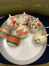 vintage hand painted christmas