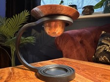 The Body Shop Copper & Iron Wax Melt Oil Burner 12.3cm Hammered Bowl New No Box