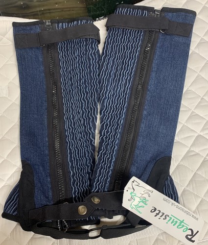 New denim half chaps - , 12-14