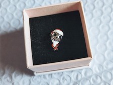S925 ALE Silver Xmas Disney Nightmare before Christmas Santa jack pandora charm 