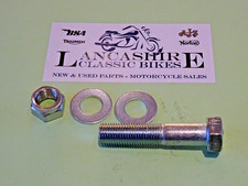 14-0234   TRIUMPH T120 TR6 1971-73  SHOCK ABSORBER MOUNTING BOLT & NUT  UK MADE
