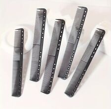 Barber Hairdresser Black Cutting Comb Fine-Medium Antistatic Styling Tool