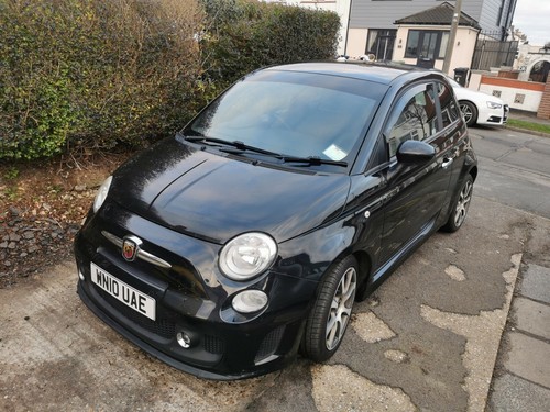 Fiat 500 abarth matte black - abarth,