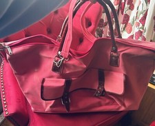 Large Pink Weekend Bag / Holdall 