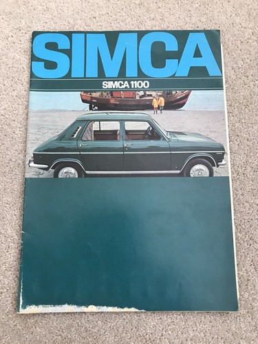 Simca 1100 1969 market - 1100, uk