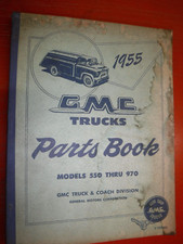 1955 GMC TRUCKS MODELS 550-970