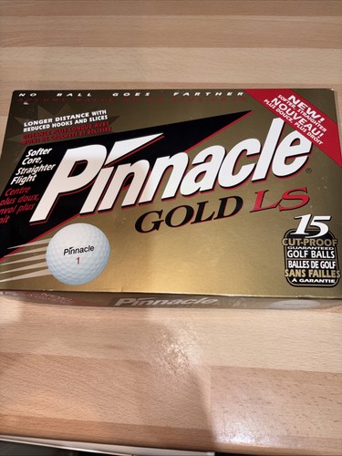 Pinnacle gold golf balls - pinnacle,