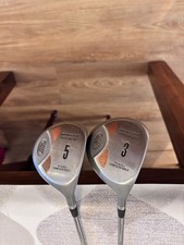 Dunlop DDH  3& 5 woods golf clubs 