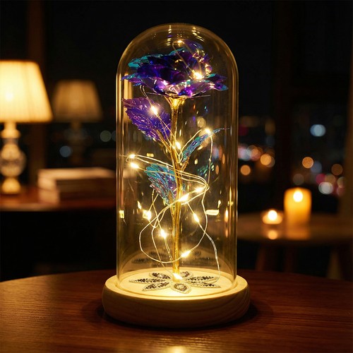 Light flower rose glass - flower,