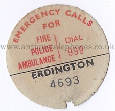 Genuine GPO telephone dial