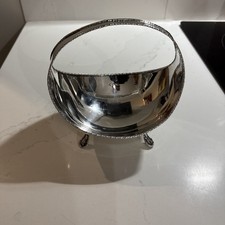 Solid Sterling Silver Atkin Brothers Bon Bon Dish, Dated 1903, 226grams