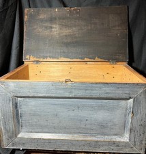 Old Hand Made Wood Tool Box