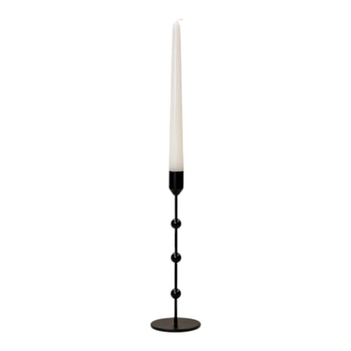 Large black metal single - black,