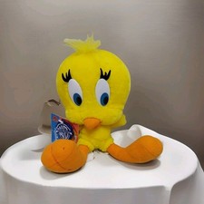 Play By Play Looney Tunes Vintage Tweety Pie Soft Toy-Approx 11”Tall With Tags