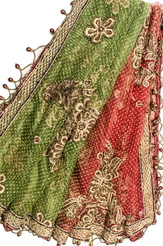 Dupatta scarf vintage indian - scarf,
