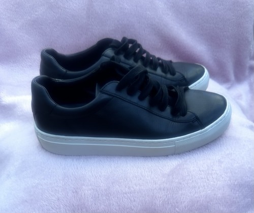 Reiss black white leather - reiss,