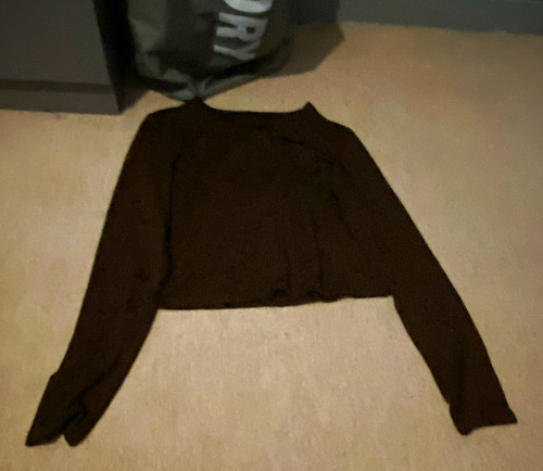 Womens brown cotton tight knit - womens, tight-knit
