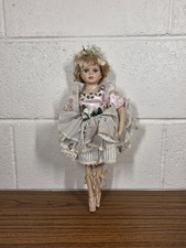 PHILIPPE CAMBON NASTASSIA 16" BALLERINA COLLECTOR PORCELAIN DOLL WITH STAND