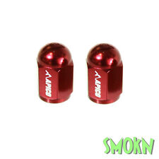 Honda Valve Caps CR 80 85 125 CRF 150 250 450 R X L M RX Apico CNC Aluminium Red