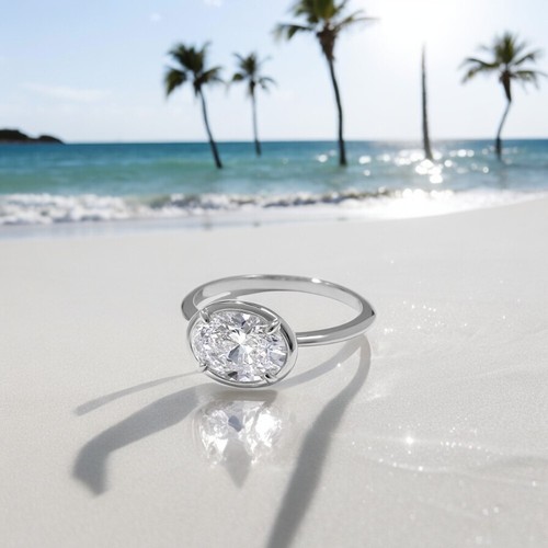 Diamond ring engagement gold - ring,