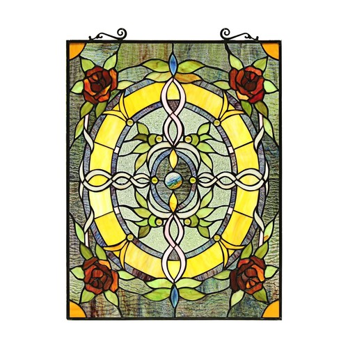 Stained glass window panel - glass,