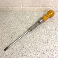 Vintage Marples Cabinet Makers 16" Turnscrew Slotted Screwdriver Boxwood Handle