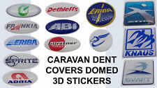 CARAVAN DENT SCRATCH 3D GLOSS RESIN DOMED FINISH X 2 CAN BE MADE BIGGER
