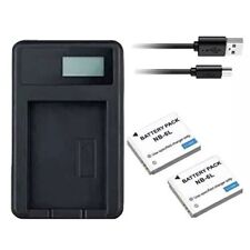 Charger & Batteries Canon PowerShot S120 S95 S90 ELPH 500 HS SX500 IS SX510 HS