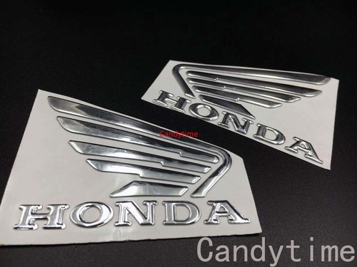 Chrome honda wing fuel - chrome,