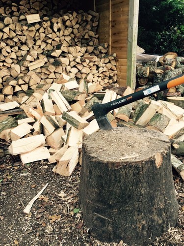 Seasoned hardwood logs - seasoned,